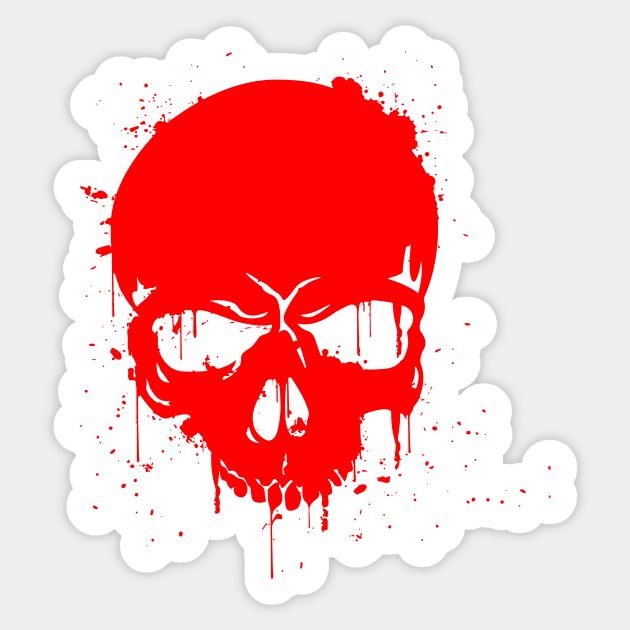 Skull Sticker by UnicornDreamers